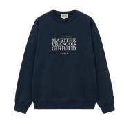 Marithe Francois Girbaud Classic Logo Embroidery Sweatshirt Brushed (2410)